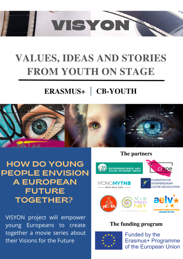 Our Erasmus+ KA3 European Youth Together project VISYON project has been approved!